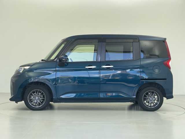 トヨタ ルーミー G 奈良県 2021(令3)年 1.9万km ブラックマイカメタリック 純正ナビ/・地デジ/・Bluetooth/・CD/アラウンドビューモニタ/ビルドインETC/前後ドライブレコーダー/プリクラッシュセーフティー/レーンキープアシスト/オートマチックハイビーム/クリアランスソナー/LEDヘッドライト/フォグランプ/LELVEアルミホイール/スペアキー