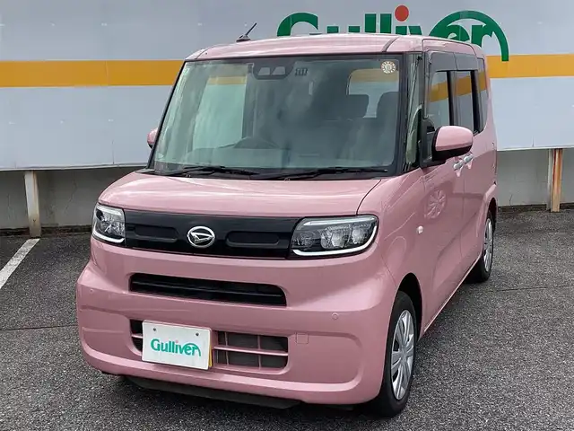 ダイハツ タント X スペシャル 千葉県 2020(令2)年 0.8万km ブルーミングピンクメタリック ワンオーナー/SDナビ TV/DVD/CD/MS/BT/  CN-RE06WD/スマートキースペアキー/ETC/取扱説明書/保証書