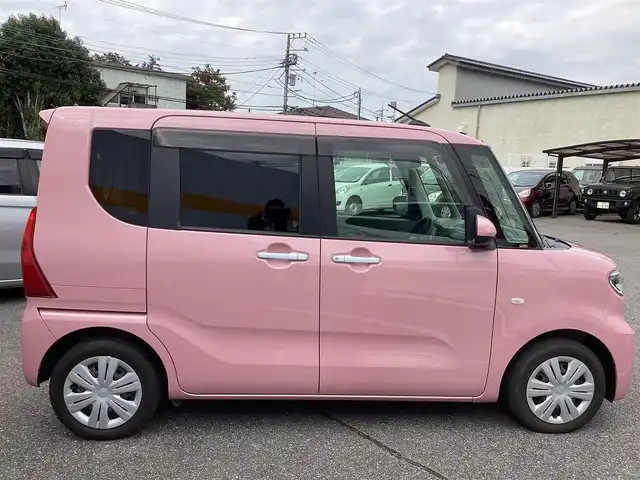 ダイハツ タント X スペシャル 千葉県 2020(令2)年 0.8万km ブルーミングピンクメタリック ワンオーナー/SDナビ TV/DVD/CD/MS/BT/  CN-RE06WD/スマートキースペアキー/ETC/取扱説明書/保証書