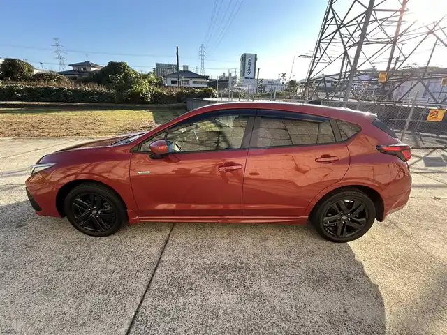 スバル インプレッサ ST－G 長崎県 2024(令6)年 0.4万km オレンジ ワンオーナー/11.6インチセンターインフォメーションディスプレイ/（BT/フルセグ）/全方位カメラ/衝突軽減システム/レーンアシスト/ブラインドスポットモニター/レーダークルーズ/ETC/パドルシフト/オートライト/ステアリングスイッチ/純正17インチAW/AppleCarplay・AndroidAuto/AUX/USB/Cタイプ/カラーコード：XAX