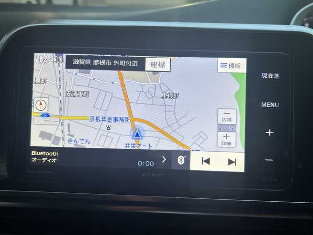 トヨタ シエンタ G クエロ 滋賀県 2018(平30)年 9万km ブラックマイカ ワンオーナー/社外ナビ　【ECLIPSE】/　【AM・FM/DISC/SD/USB/Bluetooth/TV】/バックカメラ/両側パワースライドドア/ハーフレザーシート/レーンキープアシスト/衝突軽減防止システム/横滑り防止システム/アイドリングストップ/Autoライト/Autoハイビーム/プッシュスタート/電格ミラー/ウィンカーミラー/ドライブレコーダー/ETC/スタッドレスタイヤ有