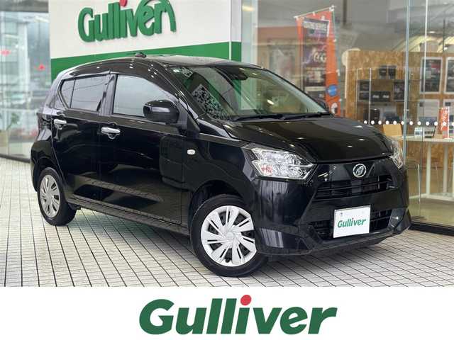 ダイハツ ミラ イース X SAⅢ 京都府 2017(平29)年 14.3万km ブラックマイカメタリック 4WD/ワンオーナー/スマートアシスト３/・衝突回避支援ブレーキ機能/・衝突警報機能/・車線逸脱警報機能/・誤発進抑制機能/・オートハイビーム/純正メモリーナビ、地デジ、Bluetooth/　型番　NMZK-W67D/バックカメラ/LEDヘッドンランプ/記録簿R1、R2、R3、R4、R6有り