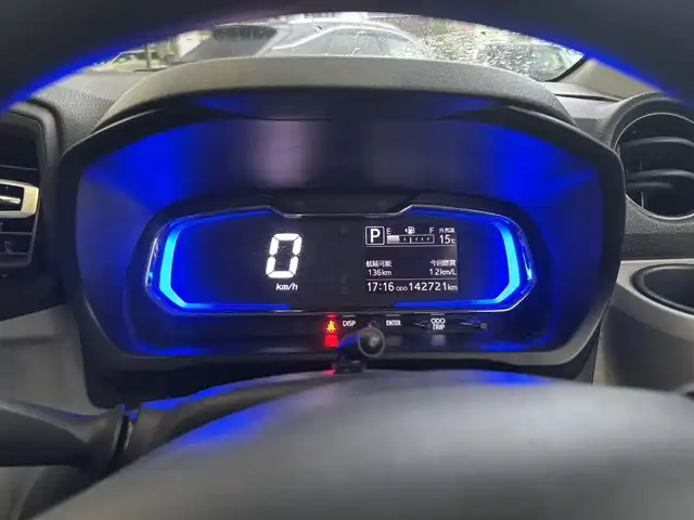 ダイハツ ミラ イース X SAⅢ 京都府 2017(平29)年 14.3万km ブラックマイカメタリック 4WD/ワンオーナー/スマートアシスト３/・衝突回避支援ブレーキ機能/・衝突警報機能/・車線逸脱警報機能/・誤発進抑制機能/・オートハイビーム/純正メモリーナビ、地デジ、Bluetooth/　型番　NMZK-W67D/バックカメラ/LEDヘッドンランプ/記録簿R1、R2、R3、R4、R6有り