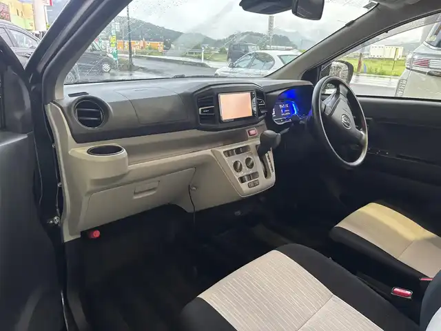 ダイハツ ミラ イース X SAⅢ 京都府 2017(平29)年 14.3万km ブラックマイカメタリック 4WD/ワンオーナー/スマートアシスト３/・衝突回避支援ブレーキ機能/・衝突警報機能/・車線逸脱警報機能/・誤発進抑制機能/・オートハイビーム/純正メモリーナビ、地デジ、Bluetooth/　型番　NMZK-W67D/バックカメラ/LEDヘッドンランプ/記録簿R1、R2、R3、R4、R6有り