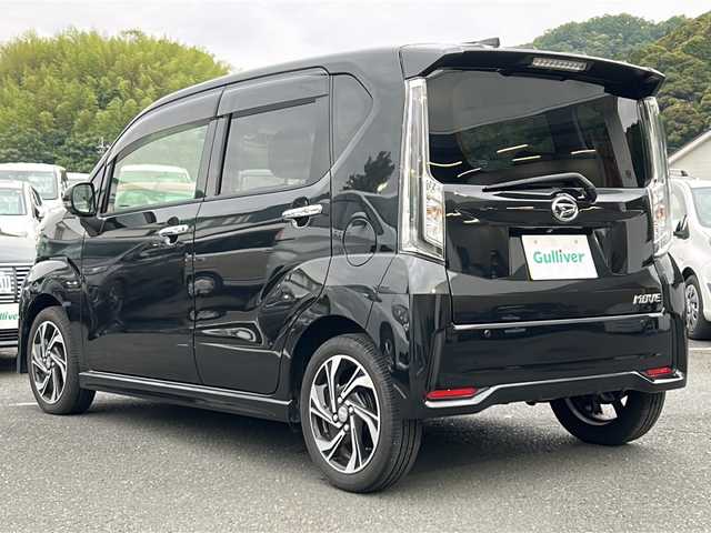 ダイハツ ムーヴ カスタム RS ハイパーLTD SAⅢ 京都府 2022(令4)年 1.3万km ブラックマイカメタリック フルセグテレビ/バックカメラ/アイドリングストップ/ETC/純正ナビ/シートヒーター/アイドリングストップ/純正アルミ