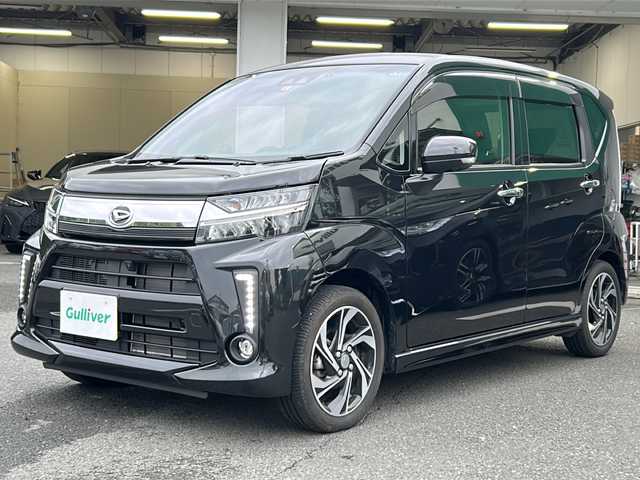 ダイハツ ムーヴ カスタム RS ハイパーLTD SAⅢ 京都府 2022(令4)年 1.3万km ブラックマイカメタリック フルセグテレビ/バックカメラ/アイドリングストップ/ETC/純正ナビ/シートヒーター/アイドリングストップ/純正アルミ