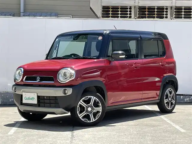 スズキ ハスラー X 青森県 2015(平27)年 5.6万km フェニックスレッドパール/ブルーイッシュブラックパール 4WD/社外メモリナビ/社外フルセグTV/AM/FM/CD/DVD/BT/USB/フォグランプ/純正フロアマット/ベンチシート/シートヒーター/ETC/オートライト/アイドリングストップ/横滑り簿防止機能/衝突軽減システム/セキュリティアラーム/ダウンヒルアシスト/ドアバイザー/電格ミラー/冬タイヤ積み込み有/保証書/取扱説明書