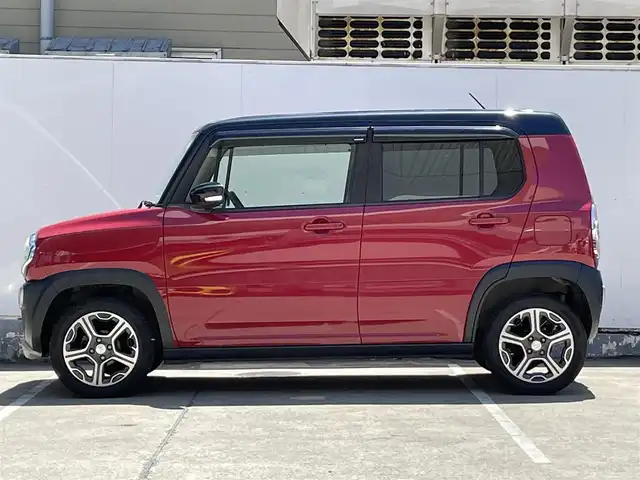 スズキ ハスラー X 青森県 2015(平27)年 5.6万km フェニックスレッドパール/ブルーイッシュブラックパール 4WD/社外メモリナビ/社外フルセグTV/AM/FM/CD/DVD/BT/USB/フォグランプ/純正フロアマット/ベンチシート/シートヒーター/ETC/オートライト/アイドリングストップ/横滑り簿防止機能/衝突軽減システム/セキュリティアラーム/ダウンヒルアシスト/ドアバイザー/電格ミラー/冬タイヤ積み込み有/保証書/取扱説明書