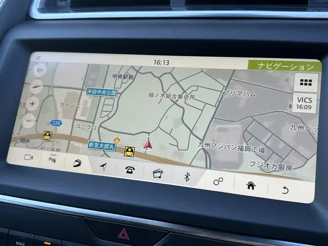 ジャガー Ｅペース 福岡県 2018(平30)年 4.7万km 黒 アダプティブクルーズコントロール/レーンキープアシスト/ブラインドスポットモニター/純正ナビ/Bluetooth/全方位カメラ　/ステアリングスイッチ/オートライト　/リアフォグランプ　/オートワイパー　/走行モード　/純正１７インチアルミホイール/ETC/保証書/スペアキー×1