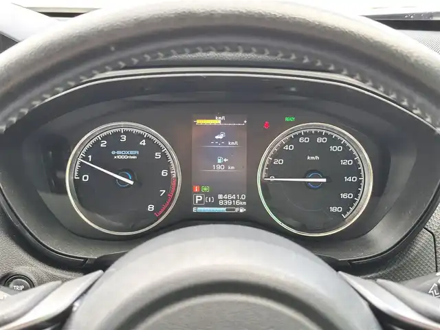 スバル フォレスター ハイブリッド アドバンス 宮城県 2019(平31)年 8.4万km ダークブルーパール ルーフレール/アイサイトセイフティプラス（視界拡張）/・フロントビューモニター/・スマートリヤビューカメラ/＝＝＝/アイサイトセイフティプラス（運転支援）/・スバルリヤビークルディテクション/【後側方警戒支援システム】/・アダプティブドライビングビーム/アイサイトコアテクノロジー/・プリクラッシュブレーキ/・後退時ブレーキアシスト/・AT誤発進抑制制御/・AT誤後進抑制制御/・ツーリングアシスト/・全車速追従機能付/・定速クルーズコントロール/・ECOクルーズコントロール/・車線逸脱抑制/車線逸脱警報/・ふらつき警報/・先行車発進お知らせ機能/純正8インチナビ【Panasonic】/・フルセグ/・Bluetooth/・AM/FM/・CD/DVD/・キャンセラー/バックカメラ/ETC/純正ドライブレコーダー/純正フロアマット/純正アルミホイール/フェンダーポール/トノカバー/シートヒーター/ハーフレザー/パワーシート/LEDヘッドライト＆フォグランプ/スマートキー×2本/保証書/取説