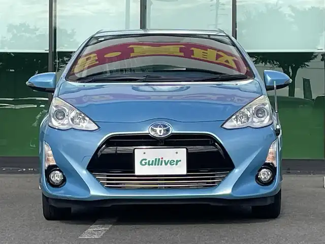 トヨタ アクア G 和歌山県 2015(平27)年 8.5万km クールソーダメタリック 純正7インチナビ/フルセグTV/Bluetooth/CD/DVD/SD/バックカメラ/ETC/クルーズコントロール/革巻きステアリング/ステアリングスイッチ/HIDヘッドライト/フォグランプ/オートライト/ヘッドライトレベライザー/フルオートエアコン/電動格納ミラー/コーナーポール/プッシュスタート/スマートキー/スペアキー