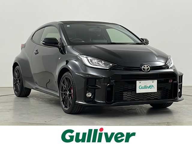 トヨタ ＧＲヤリス RZ ハイパフォーマンス 道央・札幌 2023(令5)年 1.6万km プレシャスブラックパール ・４WD　/  ターボ/・ICウォータースプレー/・純正ディスプレイオーディオ　/・ナビ　/Miracast/・JBLサウンド/・バックカメラ/.ハーフレザーシート/シートヒーター/・ステアリングヒーター/ミラーヒーター/・純正18アルミ/・ビルトインETC/・iMT