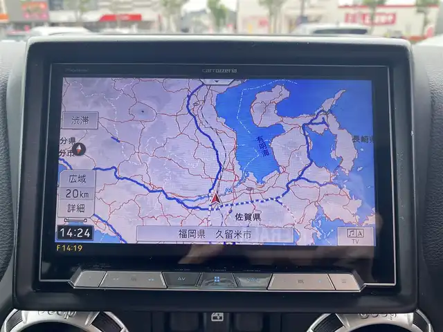 クライスラー・ジープ ジープ ラングラー アンリミテッド サハラ 福岡県 2016(平28)年 6.6万km 黒 ・クルーズコントロール/・社外ＳＤナビ／Ｂｌｕｅｔｏｏｔｈ／ＣＤ／ＤＶＤ/・サイドカメラ/・フルセグ/・社外ＥＴＣ/・純正１７ＡＷ/・オートライト/・保証書/・取扱説明書