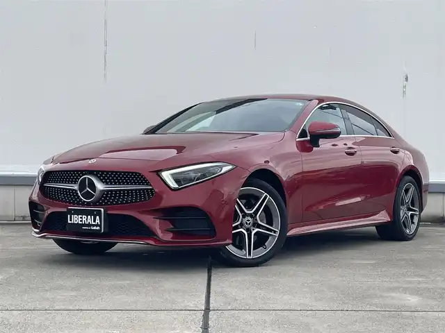 メルセデス・ベンツ ＣＬＳ２２０ｄ スポーツ エクスクルーシブPKG 東京都 2019(平31)年 4.5万km 赤 純正ナビ/革シート/サンルーフ/全方位カメラ/ETC2.0/apple car play/android audio/シートヒーター/エアコン/アダプティブクルーズコントロール/LEDヘッドライト/フルセグTV/電動格納ミラー/Bluetooth接続
