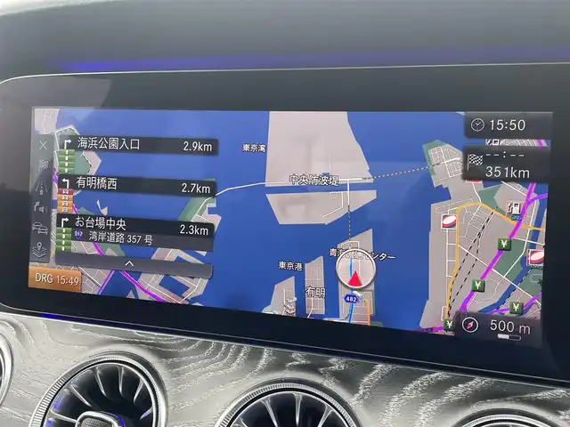 メルセデス・ベンツ ＣＬＳ２２０ｄ スポーツ エクスクルーシブPKG 東京都 2019(平31)年 4.5万km 赤 純正ナビ/革シート/サンルーフ/全方位カメラ/ETC2.0/apple car play/android audio/シートヒーター/エアコン/アダプティブクルーズコントロール/LEDヘッドライト/フルセグTV/電動格納ミラー/Bluetooth接続
