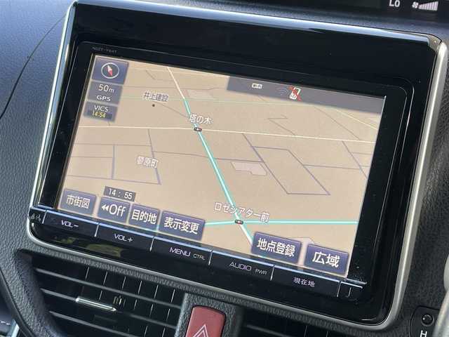 トヨタ エスクァイア Xi 静岡県 2016(平28)年 7.6万km ホワイトパールクリスタルシャイン １オーナー　/福祉車両　/衝突軽減Ｂ　/ＬＫＡ　/純正ナビ　/地デジ　/Ｂカメラ　/両側パワスラ　/ＬＥＤライト　/オートハイビーム　　/フォグランプ　/ＥＴＣ　/純正１５インチＡＷ　/スマートキー　/スペアキー　　/保証書　/取説