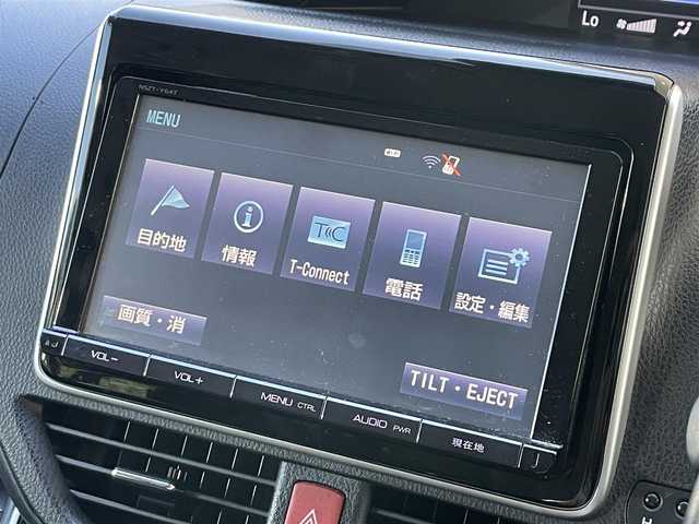 トヨタ エスクァイア Xi 静岡県 2016(平28)年 7.6万km ホワイトパールクリスタルシャイン １オーナー　/福祉車両　/衝突軽減Ｂ　/ＬＫＡ　/純正ナビ　/地デジ　/Ｂカメラ　/両側パワスラ　/ＬＥＤライト　/オートハイビーム　　/フォグランプ　/ＥＴＣ　/純正１５インチＡＷ　/スマートキー　/スペアキー　　/保証書　/取説