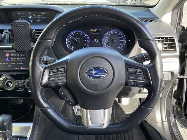 スバル レヴォーグ 1．6GT－S アイサイト 道北・旭川 2015(平27)年 14.3万km クリスタルブラックシリカ /4WD//純正SDナビ//CD/DVD/SD/MSV/BT/フルセグ//バックカメラ//アイサイトVer3//プリクラッシュ//レーンキープ//レーダークルーズコントロール//アイドリングストップ//誤発進抑制//パドルシフト//黒革シート//シートヒーター//運転席メモリシート//パワーシート//オートライト//LEDヘッドライト//フォグライト//リアフォグ//ヘッドライトウォッシャー//オートワイパー//前後ドライブレコーダー//ETC//フロントデアイサー//純正フロアマット//ドアバイザー