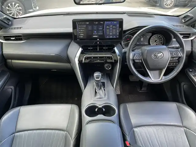 トヨタ ハリアー Z 福岡県 2020(令2)年 5.9万km ホワイトパールクリスタルシャイン ワンオーナー/モデリスタエアロ（フロント/サイド/リア）/調光パノラマルーフ/JBLプレミアムサウンド/メーカーナビ/（フルセグTV/FM/AM）/デジタルインナーミラー/全方位モニター/レーダークルーズコントロール/ビルトインETC2.0/電動パーキングブレーキ/オートブレーキホールド/トヨタセーフティセンス/‐プリクラッシュセーフティ/‐ブラインドスポットモニター/‐レーンキープアシスト/‐コーナーセンサー/ハーフレザーシート/運転席パワーシート/社外20インチアルミ（マーベリック）/TEIN車高調/プッシュスタート/スペアキー×１