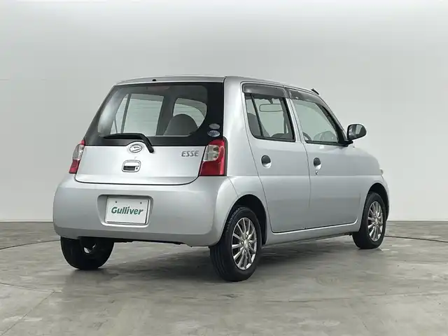 ダイハツ エッセ D 福島県 2009(平21)年 7万km グリニッシュシルバーメタリック 盗難防止/純正オーディオ/・CD/FM/AM/ヘッドライトレベライザー/純正マット/ドアバイザー/社外アルミ