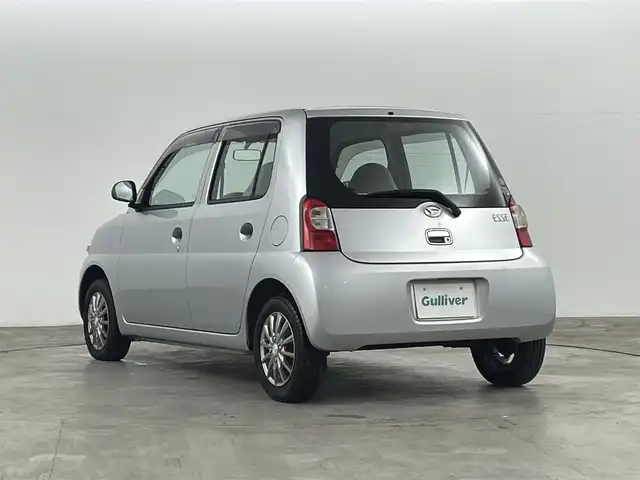 ダイハツ エッセ D 福島県 2009(平21)年 7万km グリニッシュシルバーメタリック 盗難防止/純正オーディオ/・CD/FM/AM/ヘッドライトレベライザー/純正マット/ドアバイザー/社外アルミ