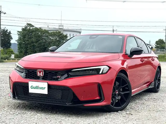 ホンダ シビック タイプR レーシングブラックPKG 兵庫県 2025(令7)年 0.1万km フレームレッド 純正ナビ/バックカメラ/フルセグTV/Bluetooth接続可/ワイヤレス充電/レーダークルーズコントロール/ステアリングリモコン/純正19インチAW/AUTOライト/LEDヘッドライト/ビルトインETC2.0