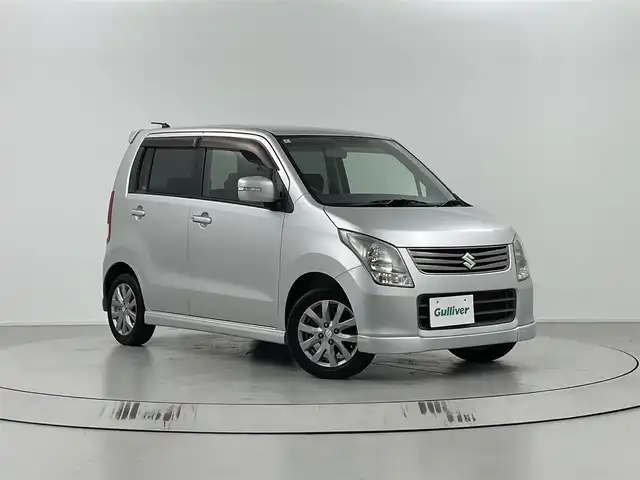 スズキ ワゴンＲ LTDⅡ 埼玉県 2012(平24)年 2.9万km シルキーシルバーメタリック 社外オーディオCZ109/スマートキー/プッシュスタート/電動格納ミラー/純正フロアマット/ドアバイザー/純正１４インチアルミホイール