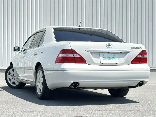 トヨタ セルシオ Cタイプ 群馬県 2005(平17)年 6.4万km シルキーホワイトパールクリスタルシャイン サンルーフ/バックカメラ/純正DVDナビ（AM/FM/CD/DVD/MD）/ワンセグテレビ/ETC/イージークローザー/シートメモリー/フォグライト/エアサスペンション/パワーシート/シートヒーター/エアシート/純正フロアマット/取扱説明書/保証書/純正17インチホイール