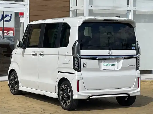 ホンダ Ｎ ＢＯＸ カスタム G L ターボ ホンダセンシング 宮崎県 2020(令2)年 7.1万km プラチナホワイトパール 純正８型ナビ　フルセグ　ＤＶＤ再生　Ｂｌｕｅｔｏｏｔｈ　バックカメラ　両側パワースライドドア　前後ドラレコ　ＡＣＣ　ＬＫＡＳ　ＬＥＤオートライト　シートヒーター　ＥＴＣ　純正１５ＡＷ