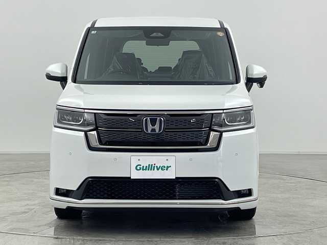 ホンダ ステップワゴン スパーダ eHEV 群馬県 2025(令7)年 0.1万km未満 プラチナホワイトパール 登録済未使用車　純正１１．４型ナビ　バックカメラ　電動リアゲート　両側電動スライドドア　パドルシフト　ＢＳＭ　アダプティブクルーズコントロール　電動パーキングブレーキ　シートヒーター　ＬＥＤ　禁煙車
