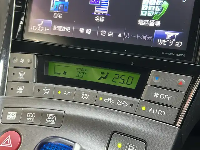 トヨタ プリウス S 香川県 2012(平24)年 14.3万km ブラック モデリスタエアロ/アルパイン8インチナビ/フルセグ/CD/DVD/Bluetooth/バックカメラ/純正15インチアルミ/キセノンヘッドライト/スマートキー/ETC