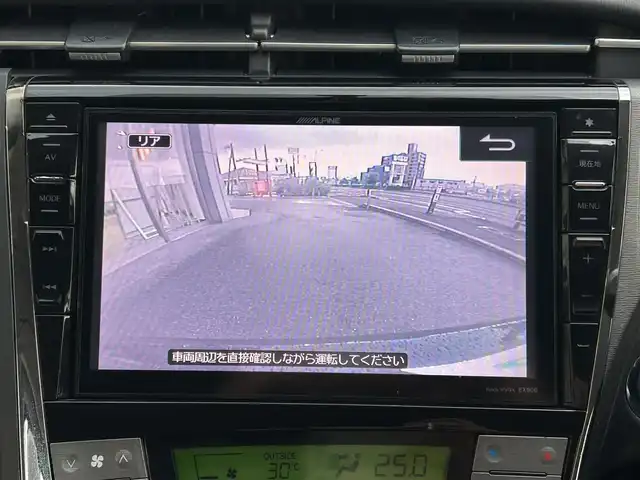 トヨタ プリウス S 香川県 2012(平24)年 14.3万km ブラック モデリスタエアロ/アルパイン8インチナビ/フルセグ/CD/DVD/Bluetooth/バックカメラ/純正15インチアルミ/キセノンヘッドライト/スマートキー/ETC