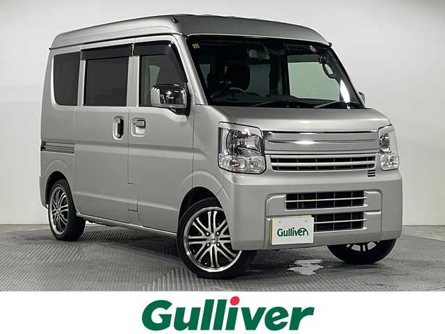マツダ スクラム ワゴン PZターボ 広島県 2015(平27)年 6.9万km シルキーシルバーメタリック carrozzeriaナビ/バックカメラ/ドラレコ/ＥＴＣ/ＬＥＤ/社外15インチアルミホイール/ＭＴモード付ＡＴシフト/フルセグＴＶ/ＤＶＤ/Ｂｌｕｅｔｏｏｔｈ/衝突軽減/ヘッドライトレベライザー/エアバッグ(運転席/助手席)