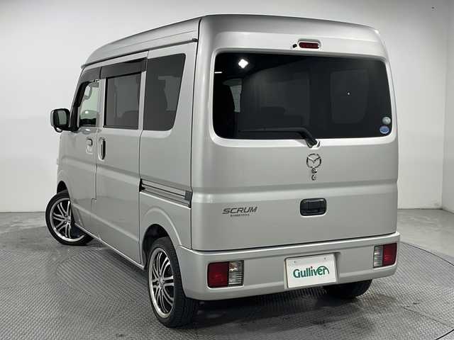 マツダ スクラム ワゴン PZターボ 広島県 2015(平27)年 6.9万km シルキーシルバーメタリック carrozzeriaナビ/バックカメラ/ドラレコ/ＥＴＣ/ＬＥＤ/社外15インチアルミホイール/ＭＴモード付ＡＴシフト/フルセグＴＶ/ＤＶＤ/Ｂｌｕｅｔｏｏｔｈ/衝突軽減/ヘッドライトレベライザー/エアバッグ(運転席/助手席)