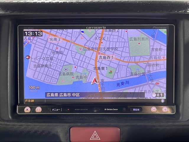 マツダ スクラム ワゴン PZターボ 広島県 2015(平27)年 6.9万km シルキーシルバーメタリック carrozzeriaナビ/バックカメラ/ドラレコ/ＥＴＣ/ＬＥＤ/社外15インチアルミホイール/ＭＴモード付ＡＴシフト/フルセグＴＶ/ＤＶＤ/Ｂｌｕｅｔｏｏｔｈ/衝突軽減/ヘッドライトレベライザー/エアバッグ(運転席/助手席)