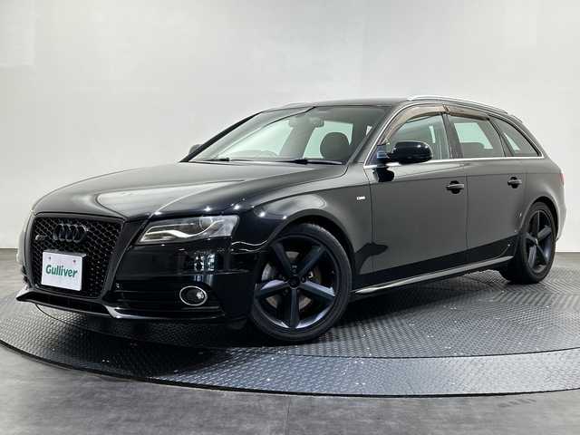 アウディ Ａ４ アバント 2．0 TFSIクワトロ 愛媛県 2009(平21)年 7.4万km 黒