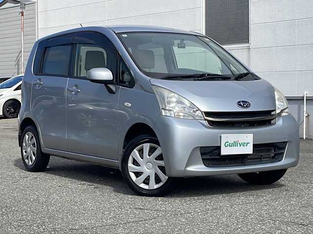 スバル ステラ L 福井県 2012(平24)年 5.3万km ブライトシルバーメタリック 登録時走行距離５２６０４ｋｍ/ワンオーナー/純正オーディオ/（AM/FM/CD）/前後ドライブレコーダー/リモコンキー/ライトレベライザー/保証書/取扱説明書