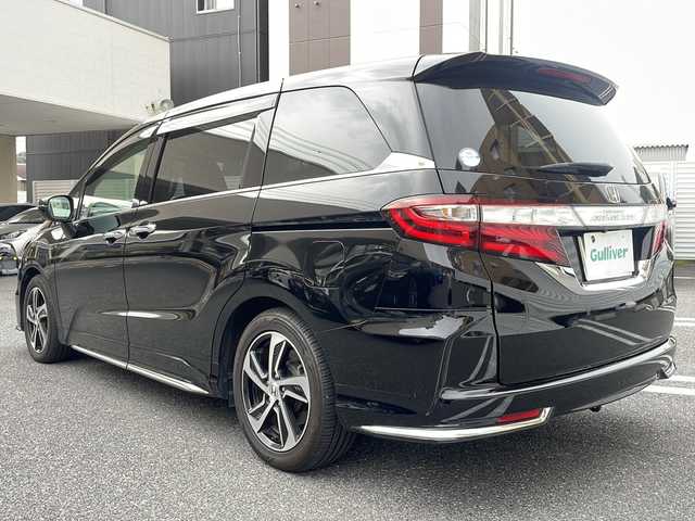 ホンダ オデッセイ アブソルート・Xホンダセンジング 広島県 2017(平29)年 6.8万km クリスタルブラックパール /登録時走行距離/　　　　　　　67602キロ/アイドリングストップ/純正ナビ/バックカメラ/地デジ/ハーフレザーシート/クルーズコントロール/両側パワースライドドア/社外フリップダウンモニター/　　【TVM-FW1020】/ビルトインETC/新車時整備手帳/　　【保証書】/取扱説明書/