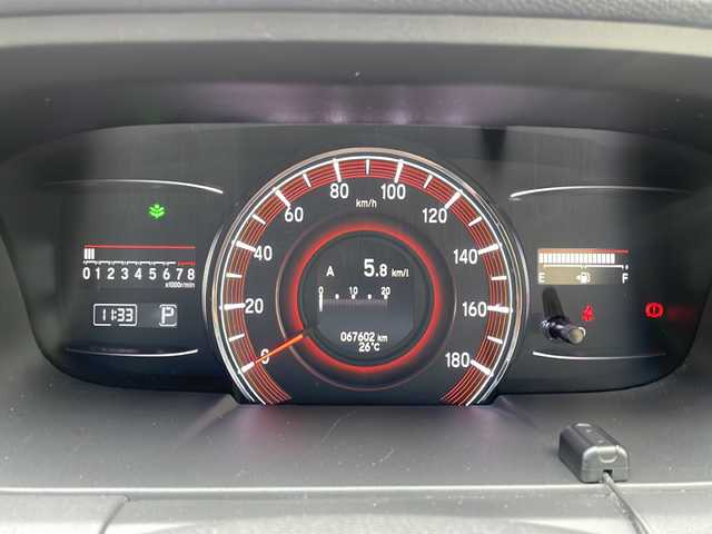 ホンダ オデッセイ アブソルート・Xホンダセンジング 広島県 2017(平29)年 6.8万km クリスタルブラックパール /登録時走行距離/　　　　　　　67602キロ/アイドリングストップ/純正ナビ/バックカメラ/地デジ/ハーフレザーシート/クルーズコントロール/両側パワースライドドア/社外フリップダウンモニター/　　【TVM-FW1020】/ビルトインETC/新車時整備手帳/　　【保証書】/取扱説明書/