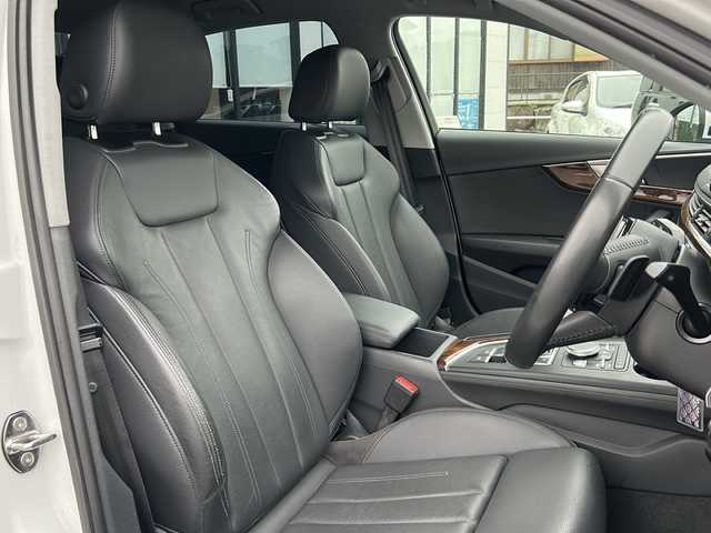 アウディ Ａ４ 2．0TFSIスポーツ 岐阜県 2018(平30)年 5.8万km グレイシアホワイトメタリック 純正SDナビ /全方位カメラ　/ETC　/前後ドライブレコーダー/横滑り防止装置　/レーンキープアシスト　/前後コーナーセンサー　/アイドリングストップ　/LEDヘッドライト　/シートヒーター　/レザーシート/プッシュスタート/スマートキー/純正フロアマット/純正17インチアルミホイール