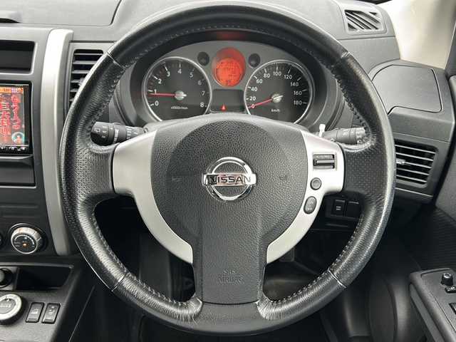 日産 エクストレイル 20Xtt 石川県 2010(平22)年 13万km アイアングレー 4WD/純正メモリーナビゲーション/【CD・DVD・ワンセグTV・SD】/型番：HS309-A/クルーズコントロール/前席シートヒーター/バックカメラ/ETC/ヒルディセントコントロール/電動格納ミラー/ハロゲンライト/・オートライト/・フォグランプ/ルーフレール/ドアバイザー/純正フロアマット/取扱説明書