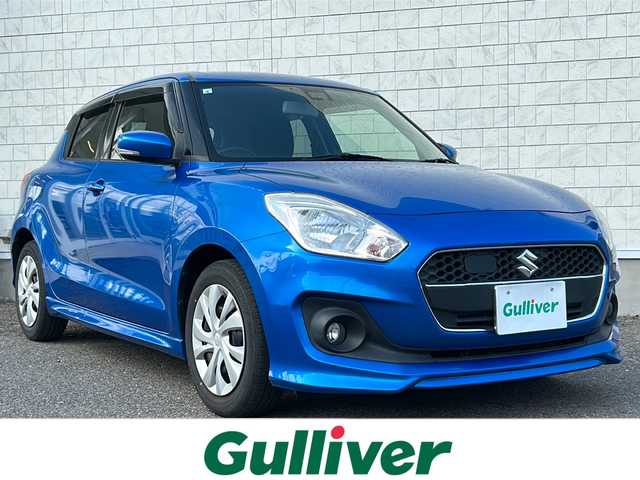 スズキ スイフト XR LTD 福島県 2019(平31)年 6.8万km スピーディーブルーM 純正７型ナビ　フルセグＴＶ　ＢＴ　ビルトインＥＴＣ　追従型クルコン　前席シートヒーター　プッシュスタート　スマートキー　スペアキー　電格ミラー　ＨＤＭＩ　黒革巻きステアリング　オートライト　フォグ