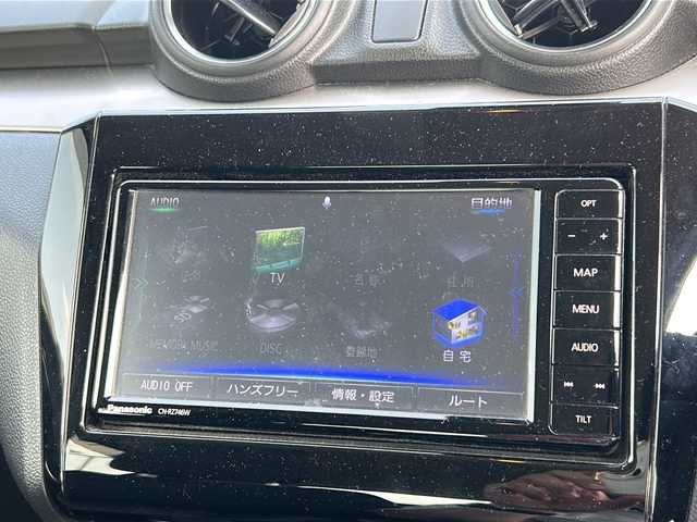 スズキ スイフト XR LTD 福島県 2019(平31)年 6.8万km スピーディーブルーM 純正７型ナビ　フルセグＴＶ　ＢＴ　ビルトインＥＴＣ　追従型クルコン　前席シートヒーター　プッシュスタート　スマートキー　スペアキー　電格ミラー　ＨＤＭＩ　黒革巻きステアリング　オートライト　フォグ