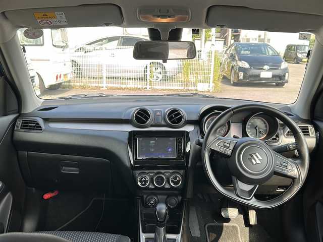 スズキ スイフト XR LTD 福島県 2019(平31)年 6.8万km スピーディーブルーM 純正７型ナビ　フルセグＴＶ　ＢＴ　ビルトインＥＴＣ　追従型クルコン　前席シートヒーター　プッシュスタート　スマートキー　スペアキー　電格ミラー　ＨＤＭＩ　黒革巻きステアリング　オートライト　フォグ