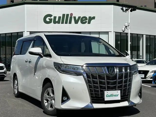 トヨタ アルファード X 長崎県 2018(平30)年 6万km ホワイトパールクリスタルシャイン 純正ナビ/フルセグテレビ/Bluetooth接続/バックカメラ/クルーズコントロール/サンルーフ/プッシュスタート/両側パワースライドドア/ETC