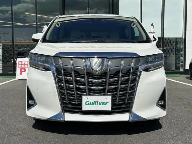 トヨタ アルファード X 長崎県 2018(平30)年 6万km ホワイトパールクリスタルシャイン 純正ナビ/フルセグテレビ/Bluetooth接続/バックカメラ/クルーズコントロール/サンルーフ/プッシュスタート/両側パワースライドドア/ETC