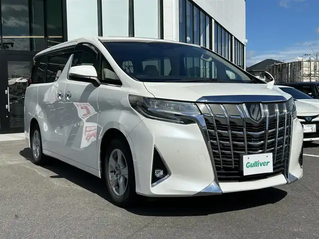 トヨタ アルファード X 長崎県 2018(平30)年 6万km ホワイトパールクリスタルシャイン 純正ナビ/フルセグテレビ/Bluetooth接続/バックカメラ/クルーズコントロール/サンルーフ/プッシュスタート/両側パワースライドドア/ETC