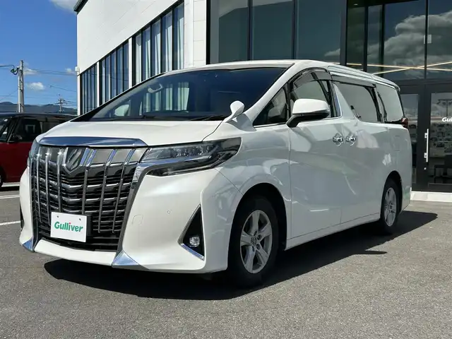 トヨタ アルファード X 長崎県 2018(平30)年 6万km ホワイトパールクリスタルシャイン 純正ナビ/フルセグテレビ/Bluetooth接続/バックカメラ/クルーズコントロール/サンルーフ/プッシュスタート/両側パワースライドドア/ETC