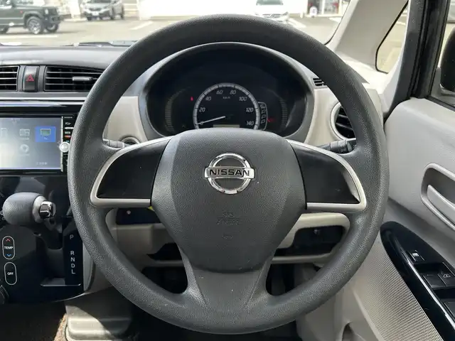 日産 デイズ X Vセレ +SeftyⅡ 福岡県 2015(平27)年 8万km ブラック 純正7型SDナビ(フルセグTV/CD/DVD/BT)アラウンドビューモニターエマージェンシーブレーキドラレコ純正フロアマットスマートキープッシュスタート