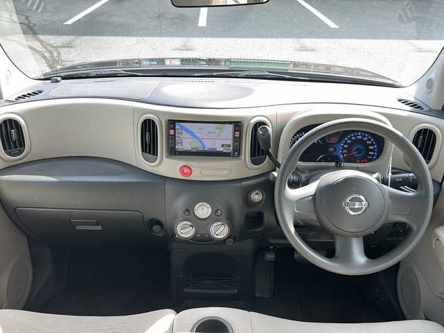 日産 キューブ 15X Mセレクション 京都府 2009(平21)年 3.7万km ビターショコラ 純正SDナビ/ワンセグ/DVD再生/バックカメラ/アイドリングストップ/ドアバイザー/ETC/プッシュスタート